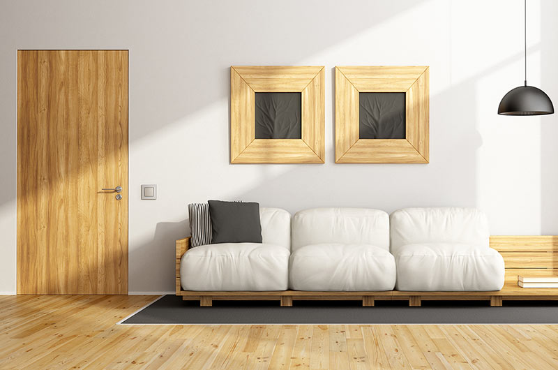 Innentür aus Holz